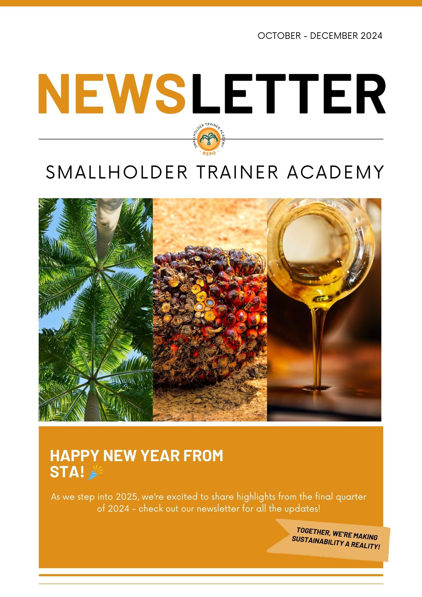 STA Newsletter: October - December 2024